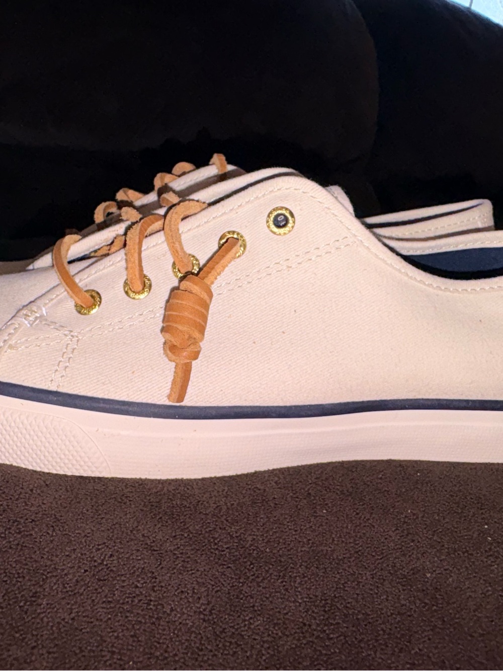 WOMEN'S Navy and White womens Casual Sneaker